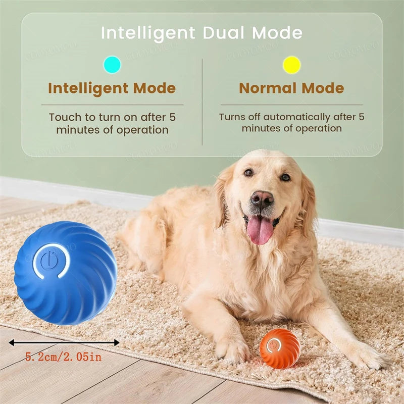 Smart Interactive Dog Toy Ball – Motion Activated Play