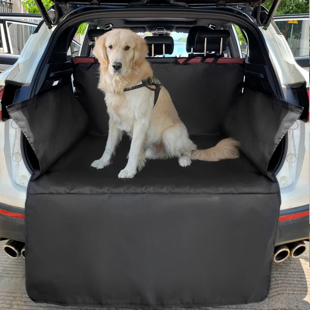 Waterproof 600D Oxford Dog Car Seat & Trunk Cover