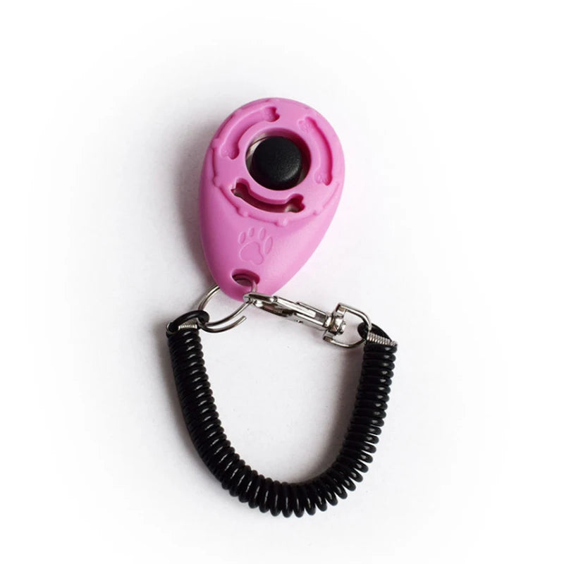 Adjustable Dog Training Clicker with Wrist Strap